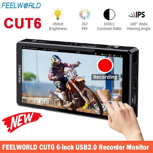 Feelworld cut6 dslr - cut6, 6''