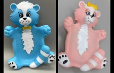 Lotto Bilbino Bilbina mascotte Bilba porta sapone gadget vintage Cadey