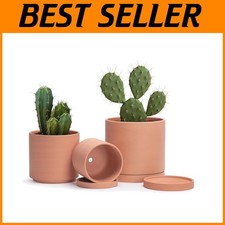 Trio fioriera in terracotta