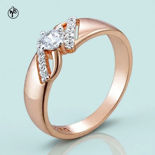Anello oro laminato 585 - , con