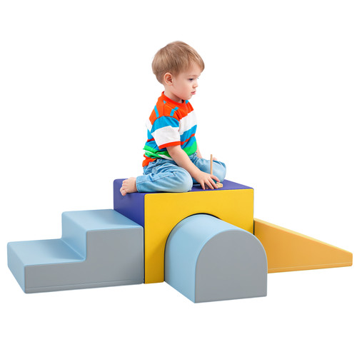 Homcom piece soft play - soft, set