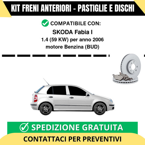 Kit freni anteriori - kit,