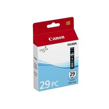 CARTUCCIA ORIGINALE CANON 4876B001 PGI-29PC 36ml 400 Pagine PC Photo Ciano