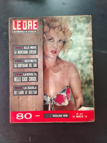 Ore 277 agosto 1958 - ore, n
