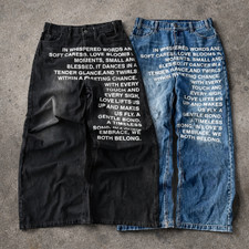 Jeans Y2K larghi larghi larghi