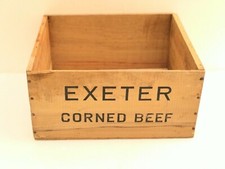 cassa legno vintage birra