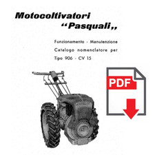 PASQUALI 906 Manuale Uso