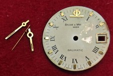 QUADRANTE E LANCETTE BAUME & MERCIER GENEVE BAUMATIC