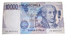 Italy, 10000 (10,000) Lire