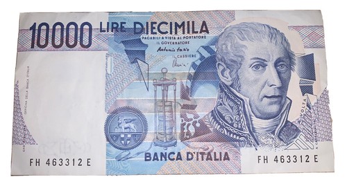 Italy 10000 lire - (10,000),