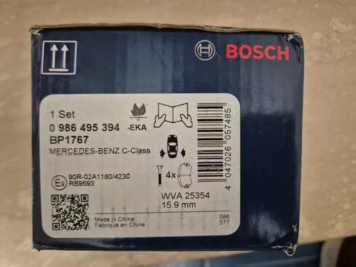 Bosch bp1767 pastiglie freno - bosch,