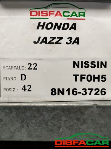 Centralina abs honda jazz - centralina,