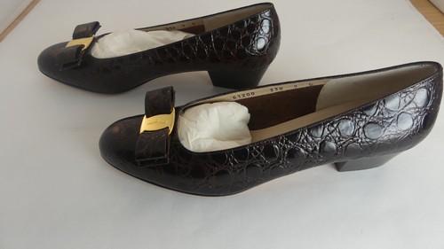 Ferragamo vara marrone - marrone, vitello