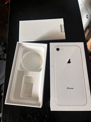Apple iphone silver - apple, 8