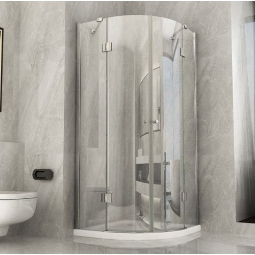 Box doccia tondo 80x80 90x90 - tondo,