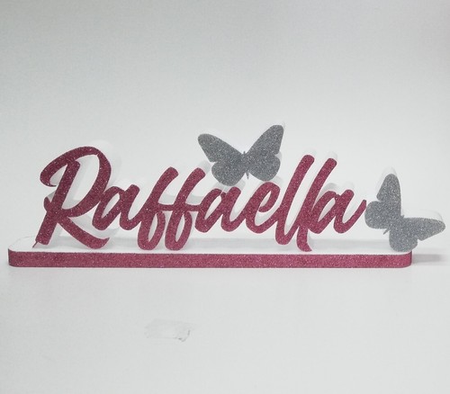 Decorazione nome scritta - nome,