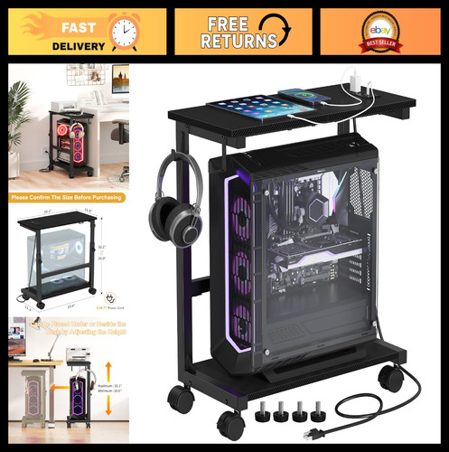 Supporto torre regolabile - supporto, pc