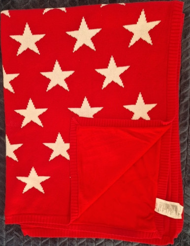 Coperta maglia rossa - in,