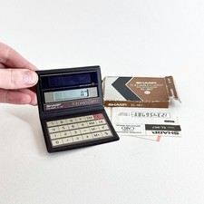 Sharp EL-867 Scheda Pieghevole