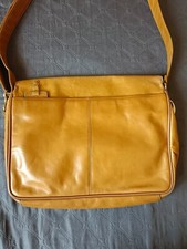 Tracolla Messanger Piquadro gialla Blue Square 