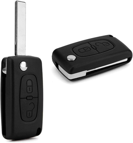 Guscio chiave silicone nero - in,