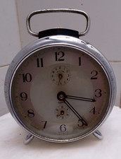 SVEGLIA A CORDA A CARICA MANUALE-VEGLIA VINTAGE ANNI 60 MADE IN ITALY