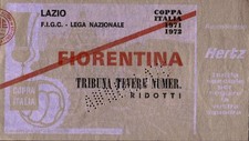 Biglietto Stadio Coppa Italia