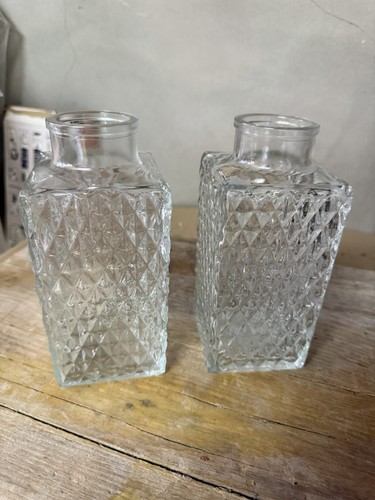 Bottiglie vetro vintage - vetro,