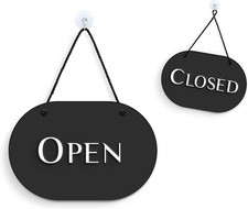 SIGNS - Ovale Elegante Nero -