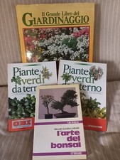 Grande Libro Giardinaggio + Piante Interno  / Terrazzo + Arte Del Bonsai Ambrosi