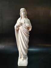 STATUA GESSO SACRO CUORE EPOCA