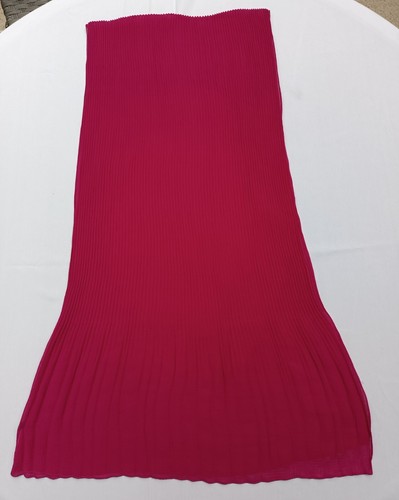 Sciarpa plissettata rosa - ,