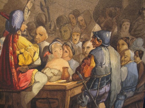 Disegno antico rappresentante