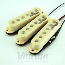 NUOVO Wilkinson HOT set pickup a bobina singola per Stratocaster Strat ®* AVORIO WOHS