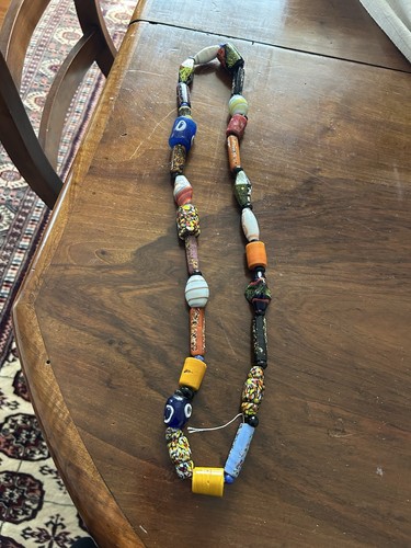Lunga collana etnica - lunga,