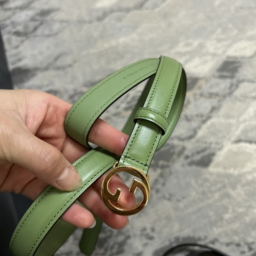 New gucci belt 723073 thin - belt,
