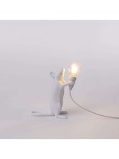 SELETTI "MOUSE LAMP" Nuova USB - BIANCA - IN PIEDI