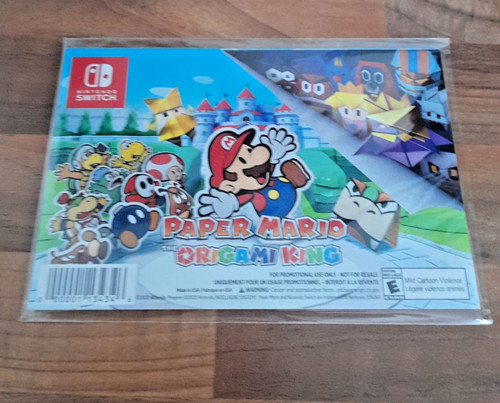 Paper mario origami - mario, set