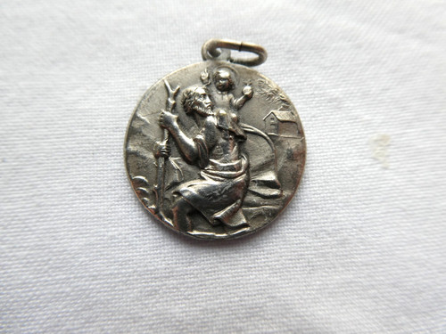 Medaglia san cristoforo - san,