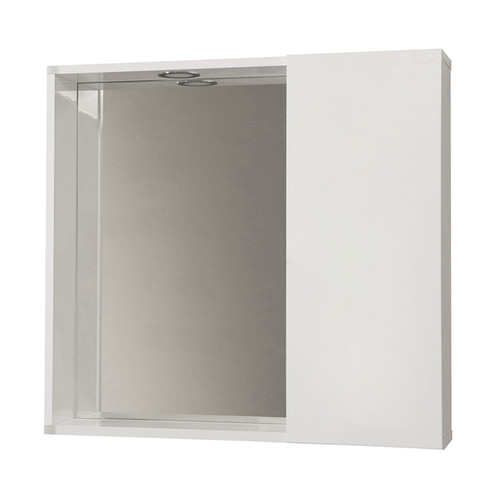 Specchiera contenitore bianco - specchiera,