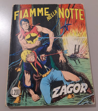 Zagor   Zenith 121   Lire 200  Fiamme nella notte  1971 
