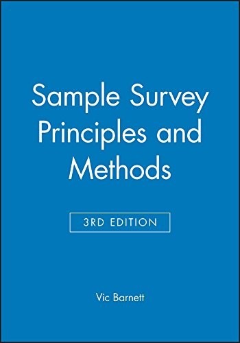 Sample survey principles - sample,