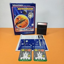 ASTROSMASH Gioco per INTELLIVISION COMPLETO MATTEL ELECTRONICS OTTIMO