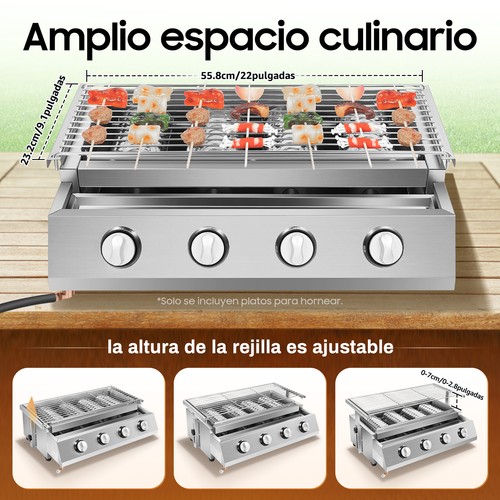 Bruciatore acciaio inox 4 - inox,