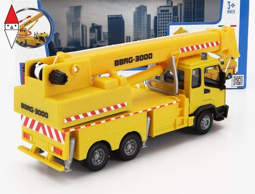 Burago man truck - man, crane