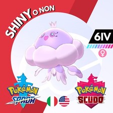 Jellicent Pink Shiny Non 6IV
