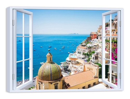 Quadro stampa tela - su, con