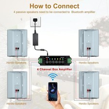 Herdio 400W Altoparlanti