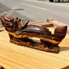 Statuina drago intagliato - , a