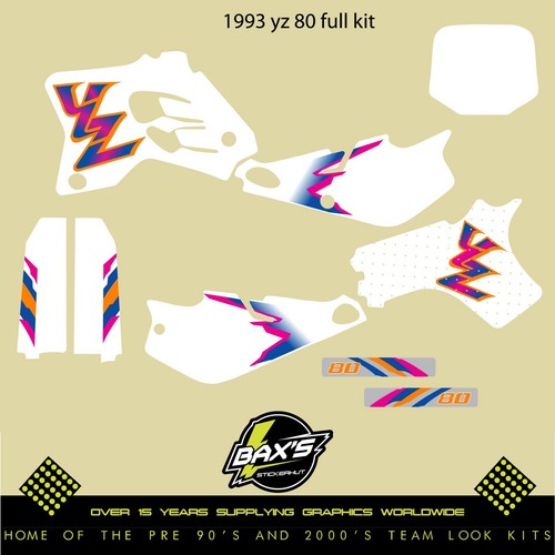 Yamaha 1993 kit - kit, grafica
